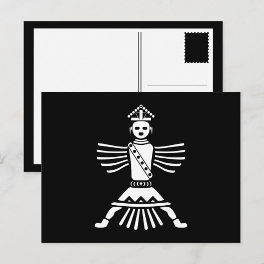 Zuni Knifewing Briefkaart (Voorkant / Achterkant)