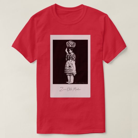 Zuni Olla Maiden My Ancestors T-shirt (Design voorkant)