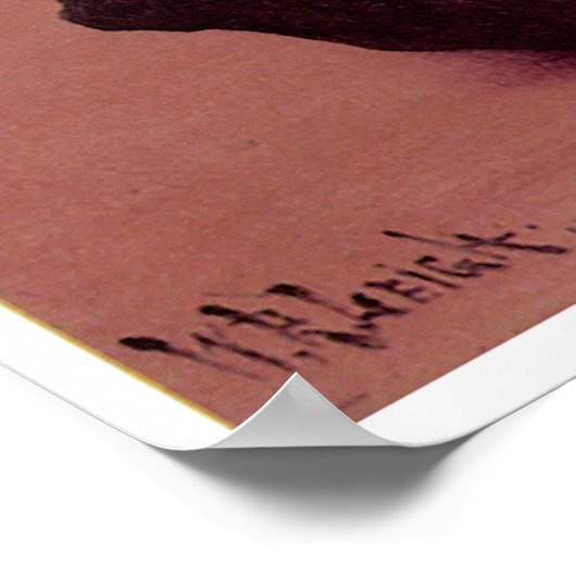 Zuni Pottery Maker, 1907 Poster (Hoek)