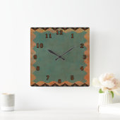 Zuni Sky Vierkante Klok (Huis)