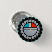 Zuni Sun Lapel Button (Voorkant /achterkant)
