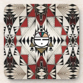 Zuni Sunface Pottery Design Onderzetter (Voorkant)