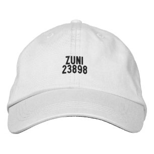 Zuni Virginia Hoed Geborduurde Pet