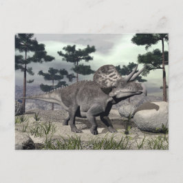 Zuniceratops dinosaur - 3D rendering Briefkaart