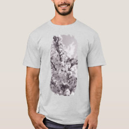 Zure Cherry Tree Black en White T-shirt