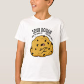 Zure deeg Funny Baking Pun T-shirt (Voorkant)