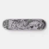 Zure dromen in motorlicht persoonlijk skateboard (Horizontaal)