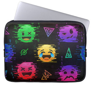 Zure emoji's van Natasha Us Laptop Sleeve