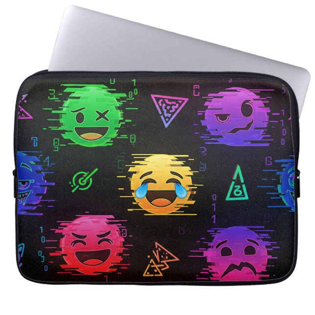 Zure emoji's van Natasha Us Laptop Sleeve (Voorkant)