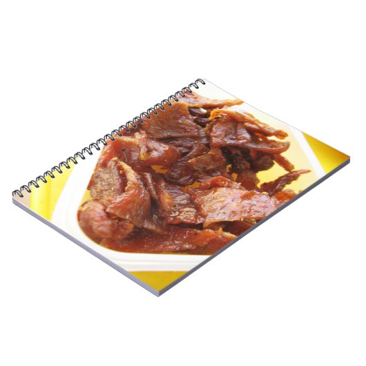 Zure en Zoete Gedroogde Ham [Muu Wan] Notitieboek (Linkerzijde)