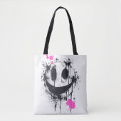 Zure glimlach tote bag (Voorkant)