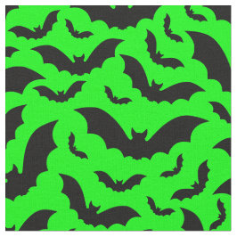 zure groene halloween vampier vleermuizen gotisch stof