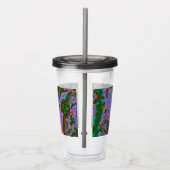 Zure marmer acryltumbler acryl drinkbeker (Rechts)