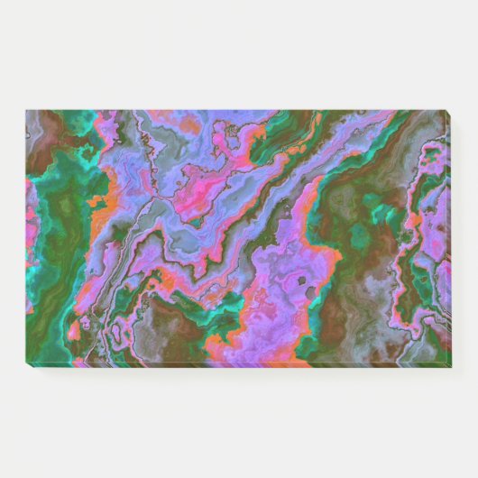 Zure marmer Post-it Notes (Voorkant)