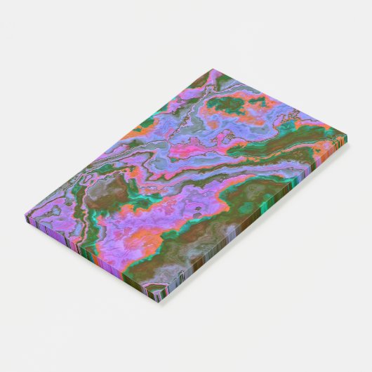 Zure marmer Post-it Notes (Schuin)