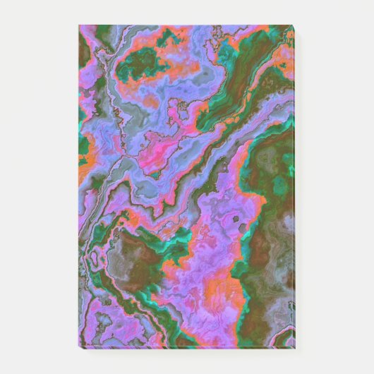 Zure marmer Post-it Notes (Voorkant)