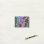 Zure marmer Post-it Notes (Op bureau)