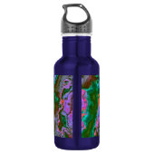 Zure marmer Roestvrij stalen flesje Waterfles (Achterkant)