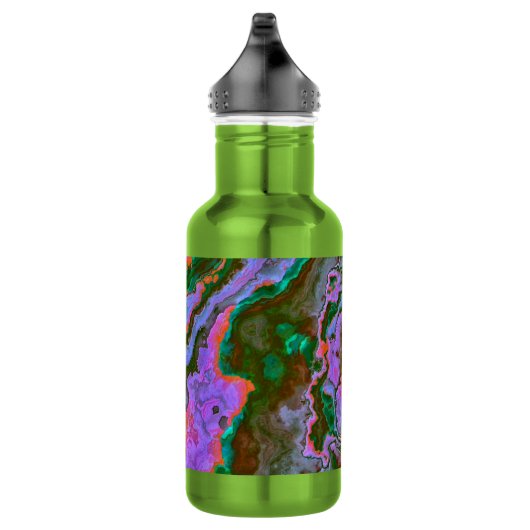 Zure marmer Roestvrij stalen flesje Waterfles (Rechts)