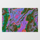 Zure marmer Window Cling Raamsticker (Vel)