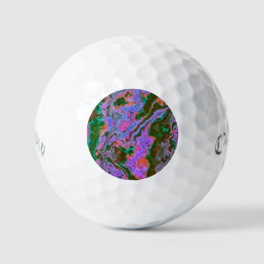 Zure Marmeren Golfballen (Voorkant)