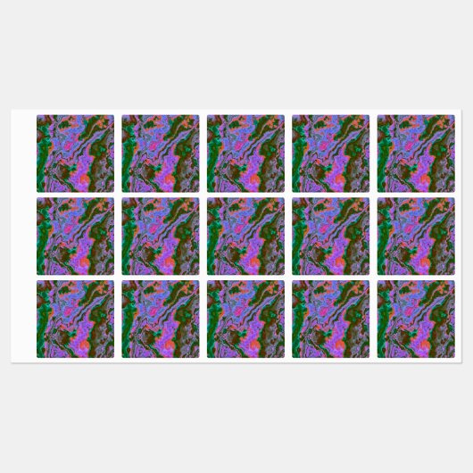 Zure marmerlabels labels (Vel)