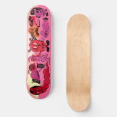 Zure Pop 1 Persoonlijk Skateboard (Voorkant)