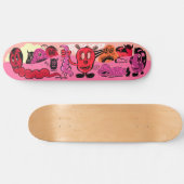 Zure Pop 1 Persoonlijk Skateboard (Horizontaal)