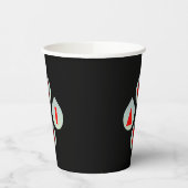 Zure regen papieren bekers (Links)