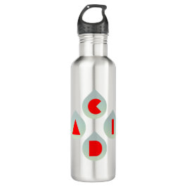 Zure regen waterfles