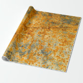 zure roest paden cadeaupapier (Uitgerold)