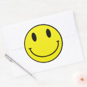 Zure ronde Sticker (Envelop)