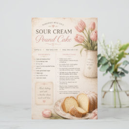 Zure Roomkaas Pound Cake Recept, Roze Tulpen Rusti
