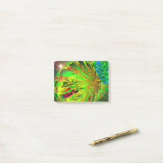 Zure Spat Post-it Briefje Post-it® Notes (Op bureau)
