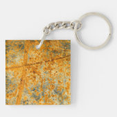 zure stuwwegen sleutelhanger (Achterkant)