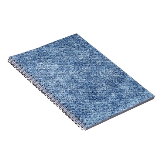 Zure was blauwe denim, close-up textuur. notitieboek (Rechterzijde)