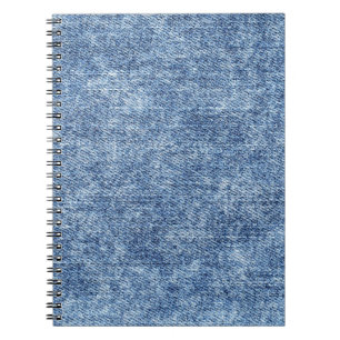 Zure was blauwe denim, close-up textuur. notitieboek