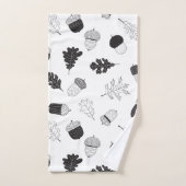 Zuren en bladeren bad handdoek (Handdoek)