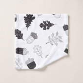 Zuren en bladeren bad handdoek (Wasdoekje)
