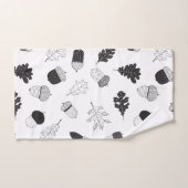 Zuren en bladeren bad handdoek (Handdoek)