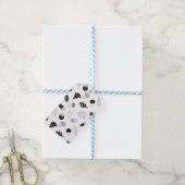 Zuren en bladeren cadeaulabel (Met Touw)