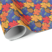 Zuren en bladeren I Cadeaupapier (Rol Hoek)