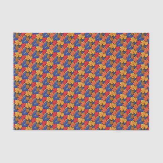 Zuren en bladeren I Tissuepapier (Voorkant)