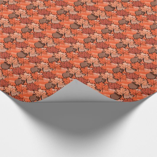 Zuren en bladeren II Cadeaupapier (Hoek)