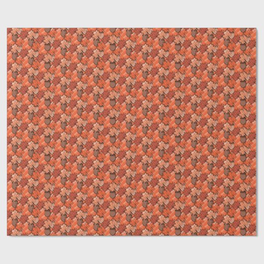 Zuren en bladeren II Cadeaupapier (Vlak)