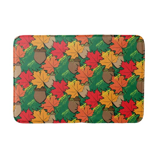 Zuren en bladeren III Badmat (Voorkant)