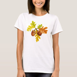 Zuren en bladeren t-shirt