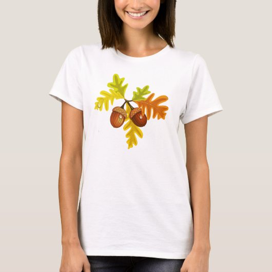 Zuren en bladeren t-shirt (Voorkant)