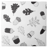 Zuren en bladeren tegeltje (Voorkant)