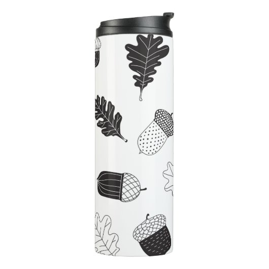 Zuren en bladeren thermosbeker (Gedraaid links)